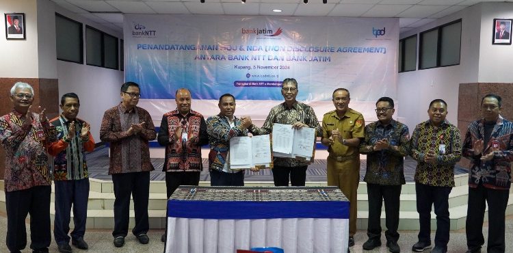 Perkuat KUB Bank Jatim teken MOU dan NDA dengan Bank NTT