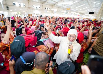 Pekerja SKT Sampoerna Plant Probolinggo siap menangkan Khofifah di Pilgub Jatim