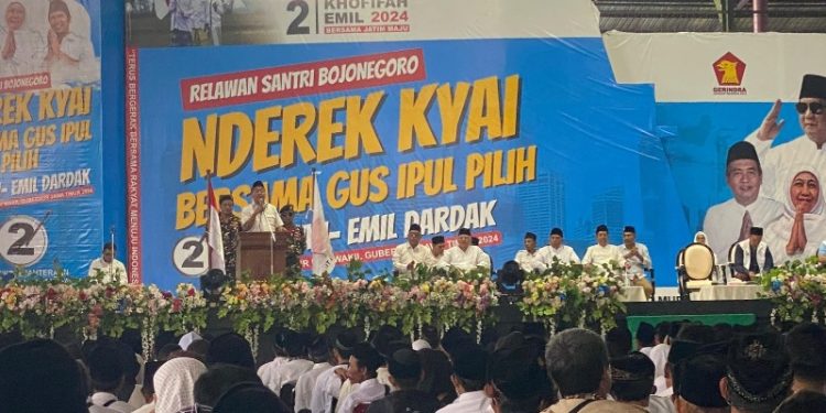 Gelar konsolidasi akbar, Relawan Santri Derek Kyai Bojonegoro siap wujudkan kemenangan Khofifah-Emil