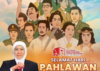 Peringatan 10 November, Khofifah ajak masyarakat teladani jasa Pahlawan hadapi tantangan Global