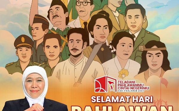 Peringatan 10 November, Khofifah ajak masyarakat teladani jasa Pahlawan hadapi tantangan Global