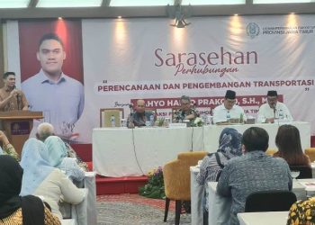 Gelar Sarasehan perhubungan, Cahyo: kita apresiasi Capaian Dishub Jatim dan mari kita wujudkan Jatim gerbang nusantara baru
