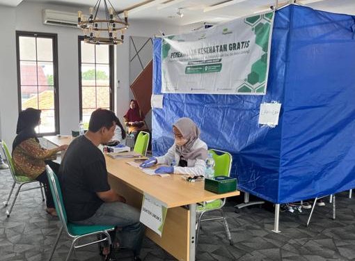 Peduli Kesehatan Masyarakat, Pegadaian Madiun Gelar Cek Kesehatan Gratis