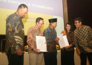 DPLK AXA Mandiri Rayakan Tahun Ke-5 dengan Jalin Kerja Sama Strategis Bersama PT INKA dan Sambu Group