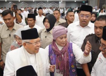 Bangkitkan gerakan politik Kiai, KH Ma’ruf Amin ajak menangkan pasangan Luluk-Lukman