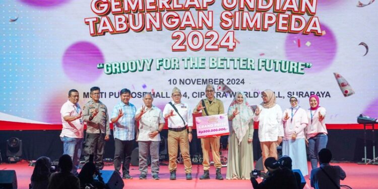 Gemerlap undian Tabungan Simpeda sukses digelar, total hadiah capai Rp 6,65 Miliar