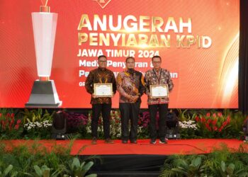KPID Jatim nobatkan Bank Jatim sebagai BUMD peduli penyiaran