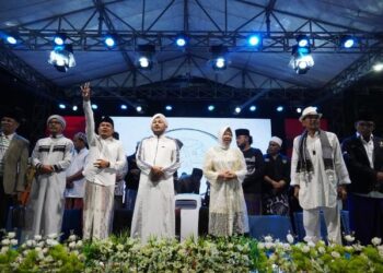 Sholawatan di Kali Kedinding, Jamaah Kangen Kepemimpinan Risma