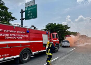 KNKT Apresiasi Simulasi Tanggap Darurat Pertamina di Jalan Tol Surabaya-Mojokerto