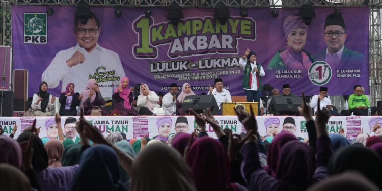 Akhiri masa kampanye, Luluk bacakan surat cintanya untuk masyarakat Jatim