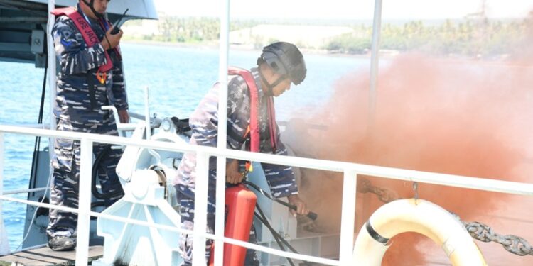 PLN UIT JBM Perkuat Keamanan Kabel Laut Obvitnas di Selat Bali Jelang Nataru Melalui Simulasi Tanggap Darurat