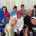 Risma menjadi pemilih pertama di TPSnya dan sapa warga sekitar usai menggunakan hak pilihnya