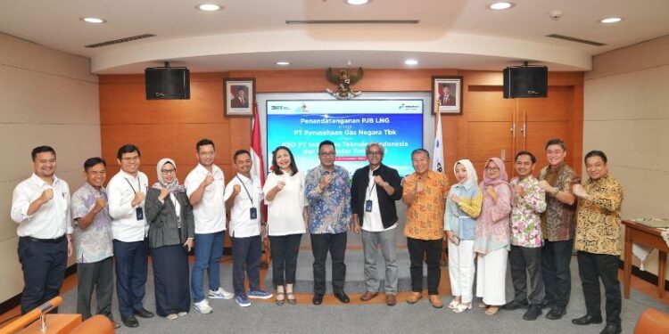 PGN Perluas Pemanfaatan LNG di Kawasan Timur Indonesia Melalui Perjanjian Strategis dengan Pelanggan Industri