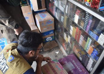 Pemkot Surabaya dan Bea Cukai operasi rokok ilegal