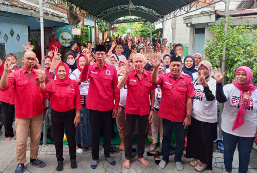 Pilkada Kian Dekat, PDIP Surabaya Intensif Galang Pemenangan Risma-Gus Hans dan Eri-Armuji