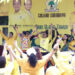 Golkar Surabaya dan warga ikut sukseskan catat rekor MURI Senam Serentak Nasional