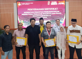4 lembaga jadi Pemantau Pilwali Surabaya 2024