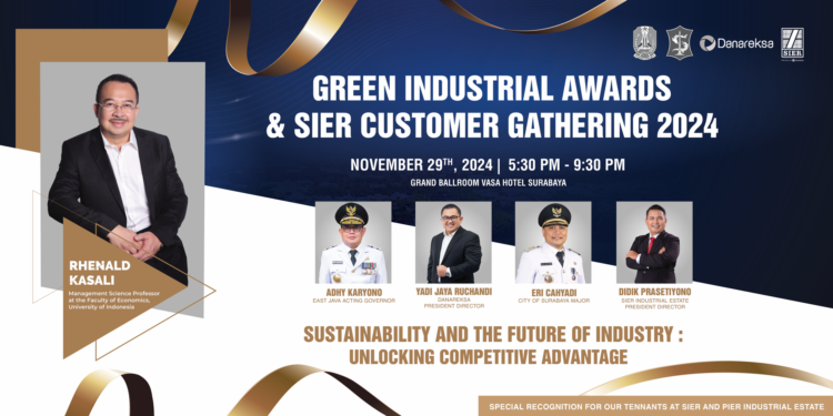 SIER Apresiasi 50 Tenant Terbaik melalui “Green Industrial Awards 2024” untuk Mendukung Industri Berkelanjutan
