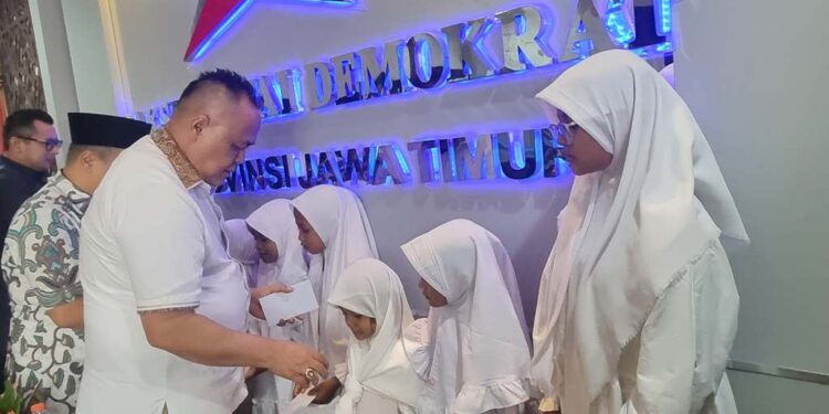Gelar tasyakuran, Fraksi Demokrat DPRD Jatim doakan Khofifah-Emil menang Pilgub dan kawal program 5 tahun mendatang