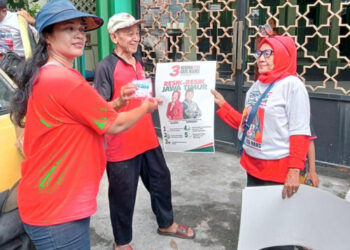 Kampanye pamungkas, PDIP Surabaya turun di 153 Kelurahan: Coblos Risma-Gus Hans dan ErJi