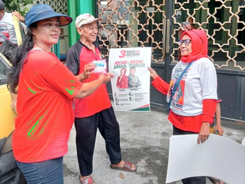 Kampanye pamungkas, PDIP Surabaya turun di 153 Kelurahan: Coblos Risma-Gus Hans dan ErJi