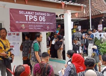 Lihat TPS 06 dan 07 Ketandan Surabaya, peserta EVP 2024 terpesona konsep TPSnya