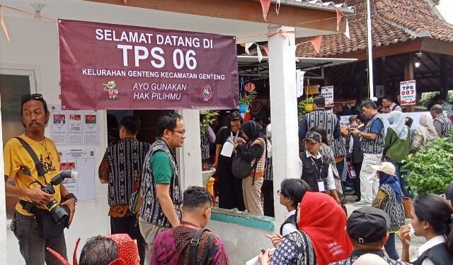 Lihat TPS 06 dan 07 Ketandan Surabaya, peserta EVP 2024 terpesona konsep TPSnya