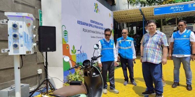PLN UID Jatim Optimalkan SPKLU Jelang Nataru, Dukung Transisi Energi dan Pelestarian Lingkungan