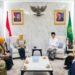 Silaturahmi dengan Menag terkait akan digelarnya Kongres Muslimat NU, Khofifah: Kita juga utarakan akan luncurkan Mustika Darling dan Mustika Mesem