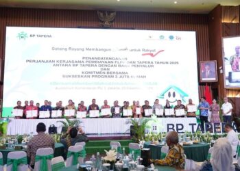 Dukung program 3 juta rumah, Bank Jatim tanda tangani PKS Program KPR Sejahtera FLPP dan Pembiayaan Tapera 2025