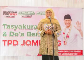 Syukuran dan doa bersama Tim Pemenangan Jombang, Khofifah tegaskan konsolidasi berlanjut untuk bersama membangun Jatim
