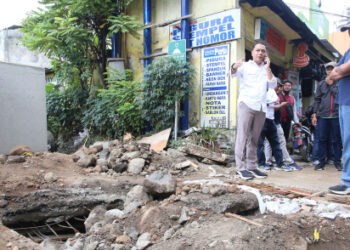 Penangan banjir Surabaya berlanjut hingga 2026