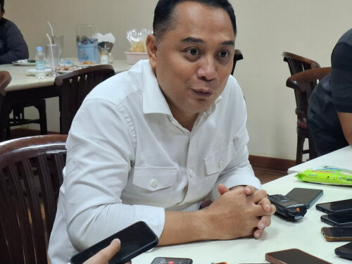 Warning Surabaya, debit air setinggi bibir sungai besar Jagir Wonokromo