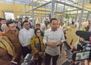 Pasar Karah resmi operasional, anti becek dan bau