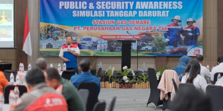 PGN SOR III Pasuruan Perkuat Kesiapsiagaan Melalui Safety & Security Awareness