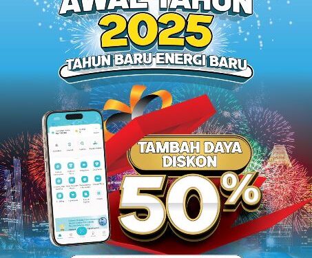 PLN Luncurkan Promo Diskon Tambah Daya Listrik 50% di Awal Tahun 2025