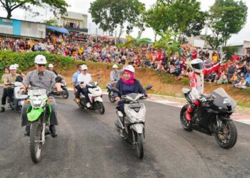 Jajal Sirkuit Parang Magetan, Khofifah: Insyaallah jadi pencetak talenta balap kelas Dunia