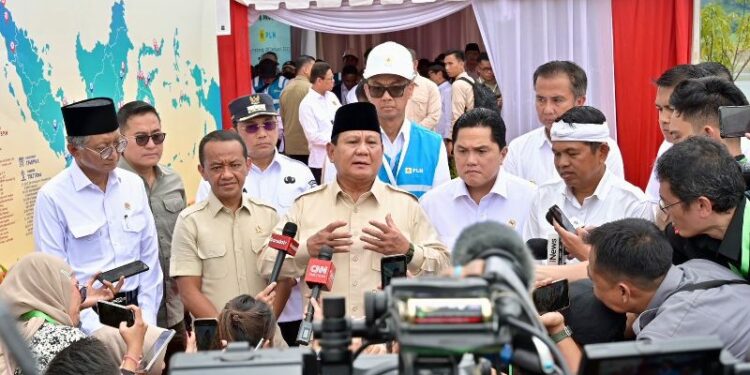 Presiden Prabowo Resmikan Proyek Ketenagalistrikan Berbasis Energi Bersih Terbesar di Indonesia