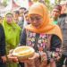 Hadir dan ramaikan Bazar Durian khas Pasuruan, Khofifah: Ajang promosi durian lokal Pasuruan serta mengenalkan aneka ragam kekayaan jenis durian Jatim