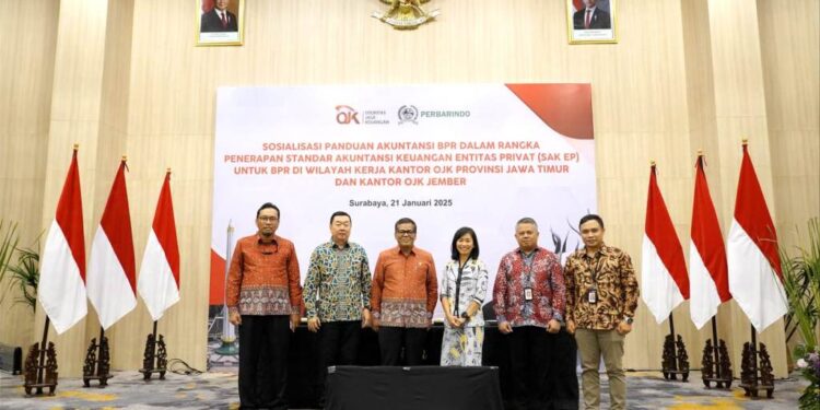 OJK Jawa Timur Sosialisasikan Penerapan SAK EP bagi BPR