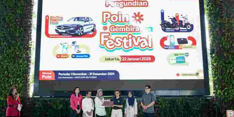 Telkomsel Umumkan 1.111 Pemenang Poin Gembira Festival 2024, Lebih dari 6 Juta Pelanggan Berpartisipasi dalam Program Loyalitas Akhir Tahun