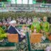 Ribuan Muslimat NU dapat ijazah manaqib dari Syekh Afeefuddin Al Jailani, Khofifah dihadiahi Kiswah