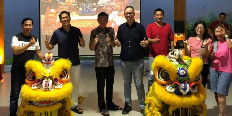 Atraksi Barongsai meriahkan reses Josiah Michael di Darmo Hill