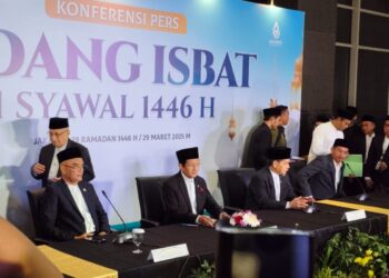 1 Syawal Hari Raya Idul Fitri umat Muslim Indonesia serempak, Senin 31 Maret 2025