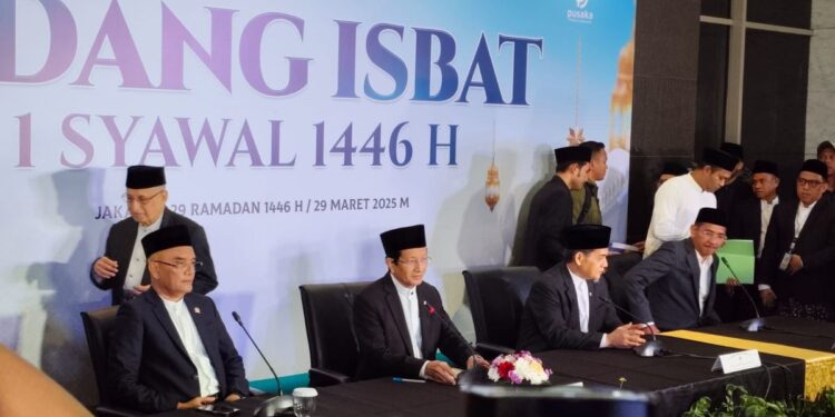 1 Syawal Hari Raya Idul Fitri umat Muslim Indonesia serempak, Senin 31 Maret 2025
