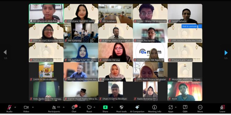 Optimalisasi Siaran Ramadan, KPID Jatim Gelar Sosialisasi Siaran Ramadan