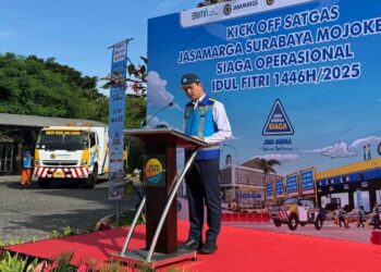 Tol Surabaya-Mojokerto siap sambut mudik Lebaran 2025: Pastikan saldo cukup, kecepatan 70 km/jam saat hujan