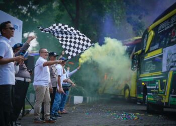 SIER berangkatkan Mudik Bareng ke berbagai daerah di Jatim dan Yogyakarta