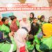 Driver ojol perempuan datangi open house di kediaman Gubernur. Khofifah: Mereka dekat dihati saya