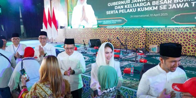 Ribuan Jatimers hadir dan ramaikan Halal Bihalal bersama Gubernur dan Wagub